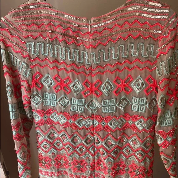 Needle & Thread NWT New Sequin Dress 6 - Picture 2 of 4